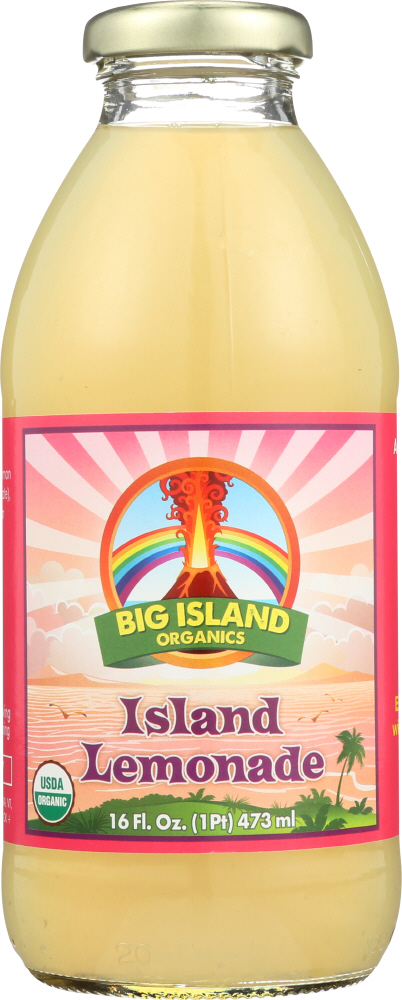 BIG ISLAND ORGANICS: Island Lemonade Organic Juice, 16 oz - 0676502188883