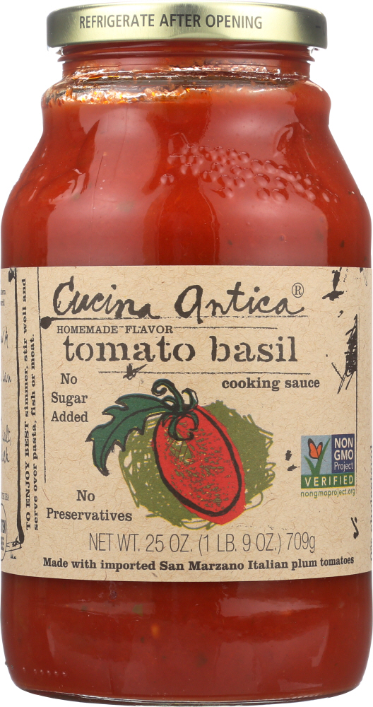 Tomato Basil Cooking Sauce - 677294991125