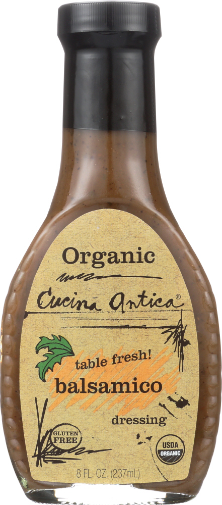 CUCINA ANTICA: Organic Dressing Balsamico, 8 oz - 0677294997301