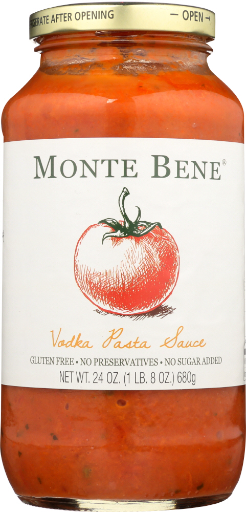 MONTE BENE: Sauce Pasta La Vodka, 24 oz - 0677294999046