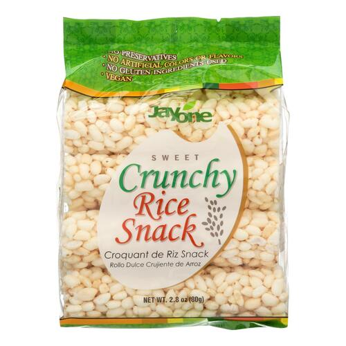 JAYONE: Crunchy Rice Snack Sweet, 2.8 oz - 0678108144119
