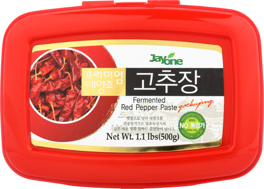 JAYONE: Fermented Red Pepper Paste, 1.1 lb - 0678108151179