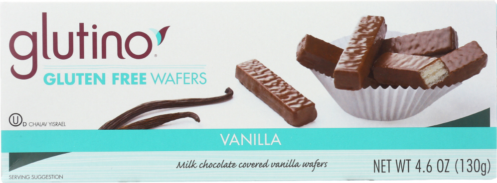 Glutino Chocolate Vanilla Cookies - Case Of 12 - 4.6 Oz. - vanilla
