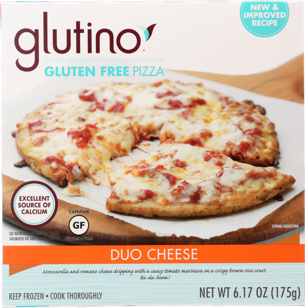 Glutino, Gluten Free Pizza, Duo Cheese - 678523010624