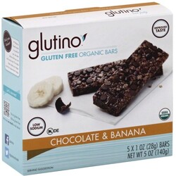 Glutino Organic Bars - 678523030912