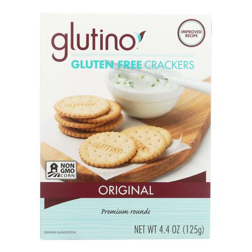 Glutino Original Crackers - Case Of 6 - 4.4 Oz. - 678523038505