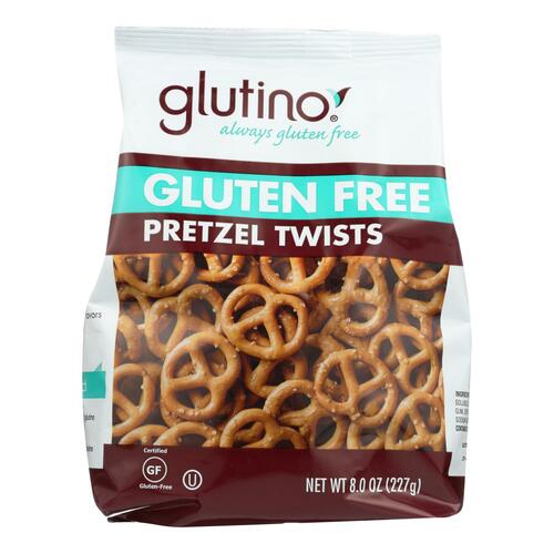 GLUTINO: Gluten Free Pretzel Twists, 8 oz - 0678523040089