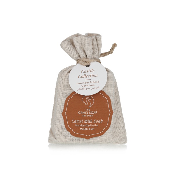 The Camel Soap Factory lavender & rose soap 100g - Waitrose UAE & Partners - 680569349606