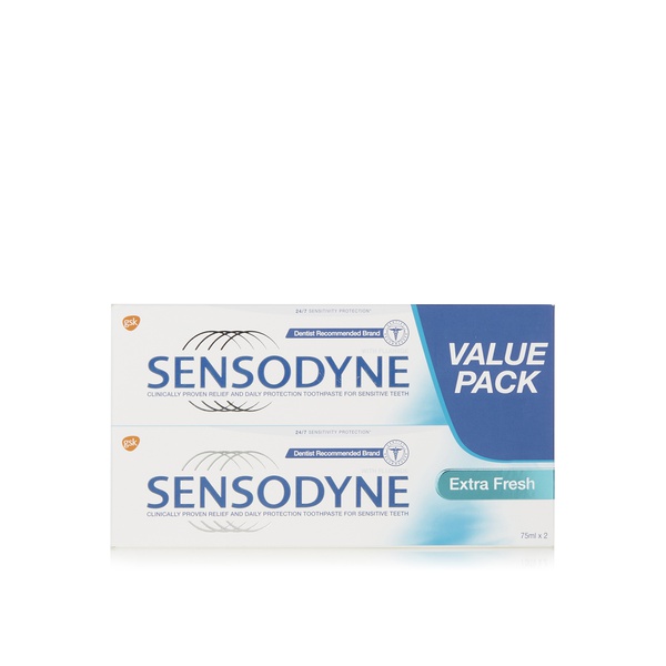 Sensodyne advance extra fresh toothpaste 75ml x2 - Waitrose UAE & Partners - 6805699956997