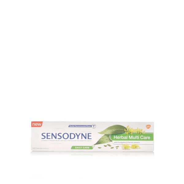 Sensodyne toothpaste herbal multi care 100g - Waitrose UAE & Partners - 6805699959189