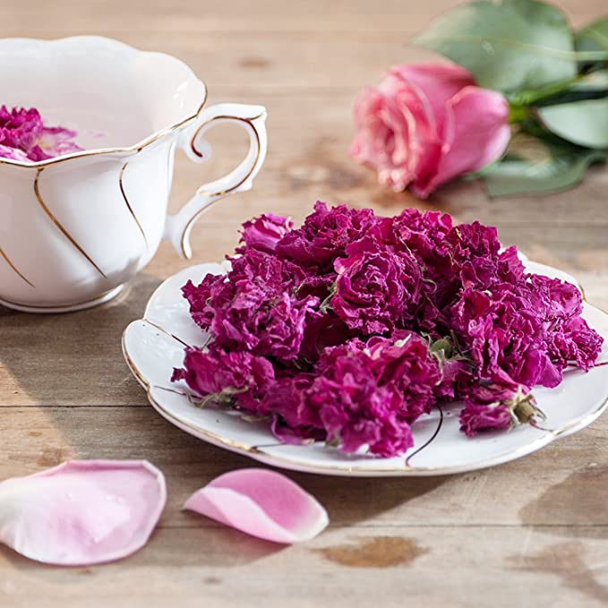  Luming Premium All Natural Cold Baked Rose Flower Tea  - 682318998189