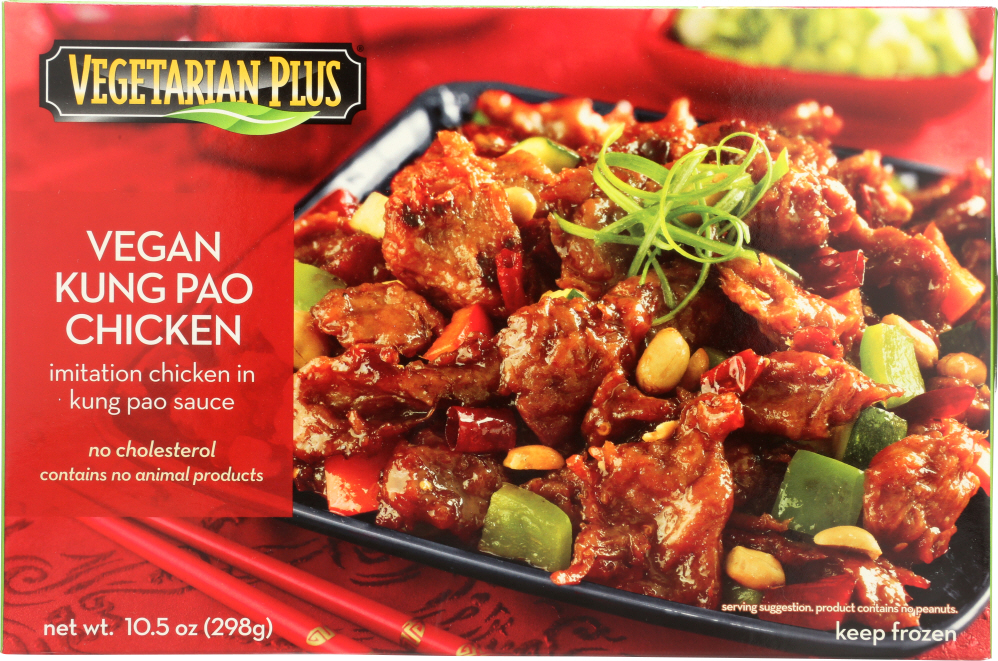 VEGETARIAN PLUS: Vegan Kung Pao Chicken, 10.50 oz - 0683061351252