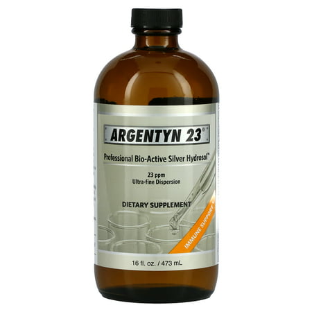 Argentyn 23 Professional Bio-Active Silver Hydrosol 16 fl oz (473 ml) Sovereign Silver - 684088331371