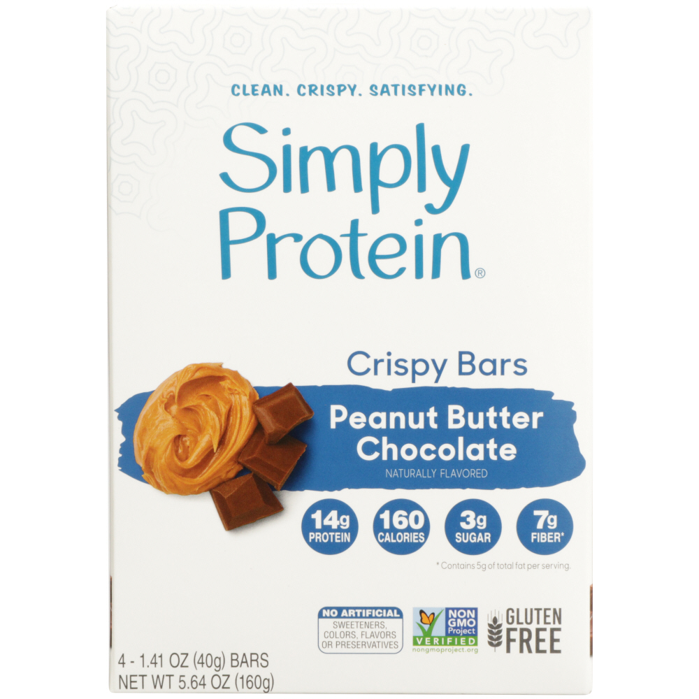 Peanut Butter Chocolate Flavored Crispy Bars, Peanut Butter Chocolate - 686207804049