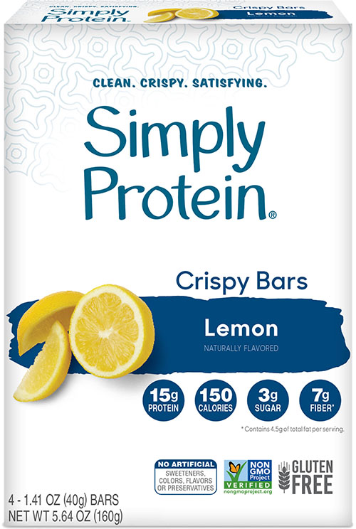 Lemon Crispy Bars, Lemon - 686207804056