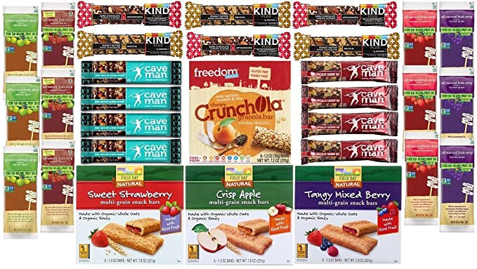 Gluten Free and Non-GMO Healthy Bar Variety Pack (50 Count) - 686751350214