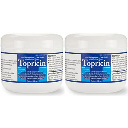 Topricin Pain Relief Cream 2-pack - 687077599165