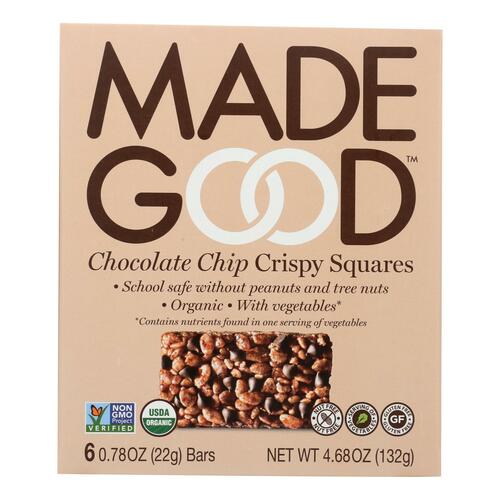 Chocolate Chip Crispy Squares, Chocolate Chip - 687456213293