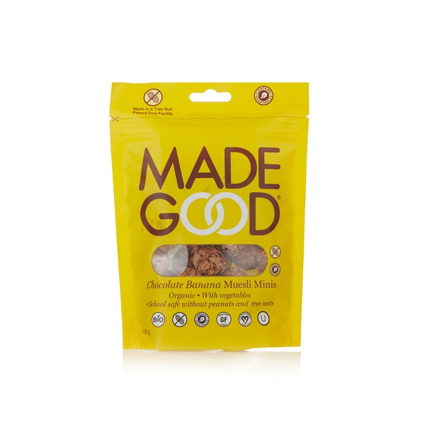 Made Good chocolate banana mini muesli 100g - Waitrose UAE & Partners - 687456224015