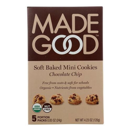 Made Good - Cookies - Soft Chocolate Chip - Case Of 6 - 4.25 Oz. - 687456283159