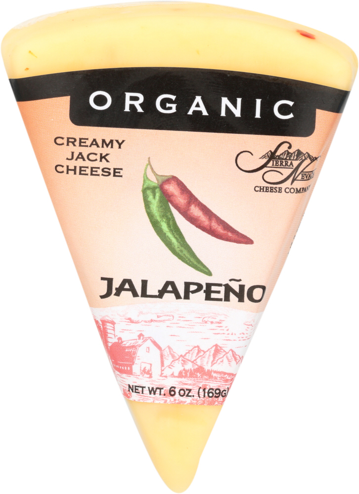 SIERRA NEVADA: Creamy Jack Cheese Wedge Jalapeno, 6 oz - 0687652172233