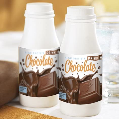  HealthyWise - Ready to Shake - Instant Drink Bottles, High Protein, Low Calorie, Low Carb Diet Beverage, Keto Friendly, Ideal Protein Compatible (Chocolate, 6 Bottles)  - 687747806821