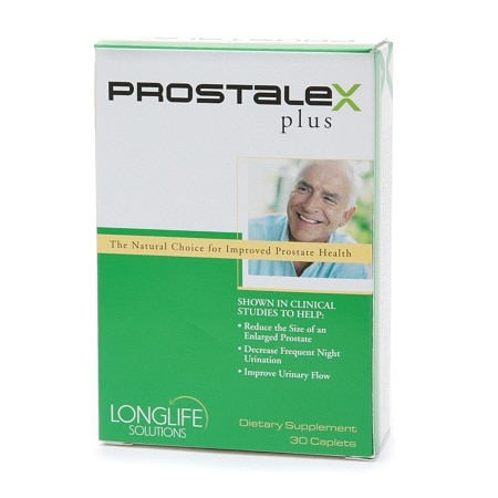 Prostalex Plus Long Life Solutions Caplets, 30-Count Pack, Prostate Health, by Windmill Health Products - 688591124505