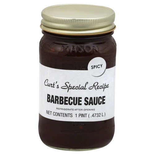 CURTS SALSA: Barbecue Sauce Spicy, 16 oz - 0688677527893