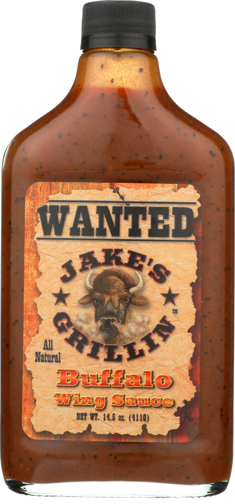 JAKES GRILLIN: Buffalo Wing Sauce, 14.5 oz - 0689076265010