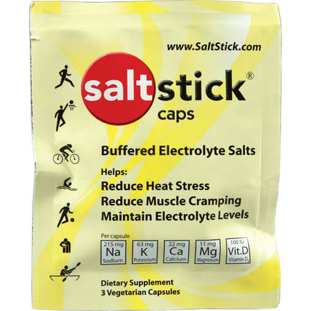 SaltStick Caps Electrolyte Replacement Capsules Dietary Supplement 3Count Packet (B0027BPG1I) - 689076841153