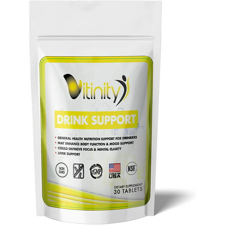 Drink Support Supplement - Craving Support Liver Health Reduce Intake Formula - Kudzu Milk Thistle Holy Basil NAC for All Natural Detoxify Gradual Reduction and Stopping - 15 Days - 689128599322