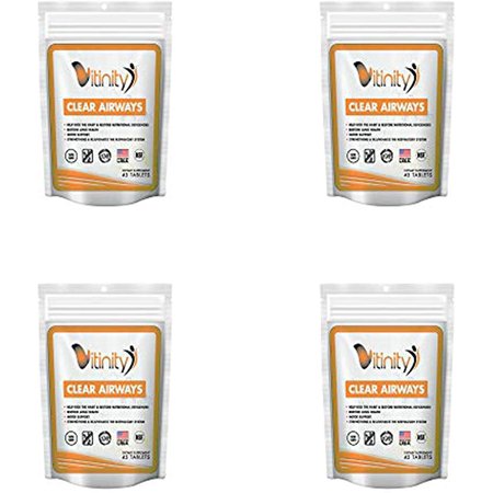 Lung Cleanse for Smokers - Clear Your Airways Lung Support Supplement - Natural Lung Health Complex - Lung Detox - for Smokers, Those with Asthma, Seasonal Allergy Relief Seekers - (60 Day Supply) - 689128599360