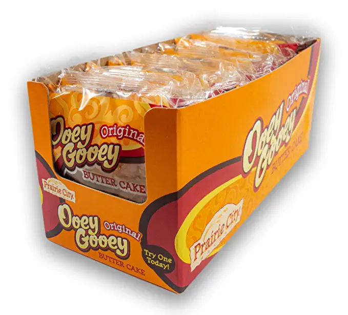  Prairie City Bakery Ooey Gooey Butter Cake, 10 Cakes, Original, 20 Ounce  - 797884305191