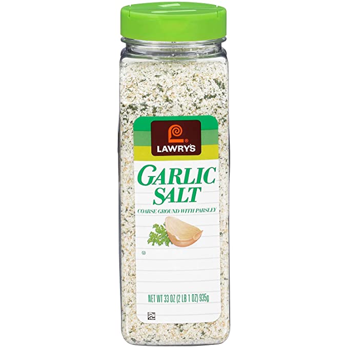  Product of Lawry's Coarse Ground Garlic Salt with Parsley (33 oz.) - Salt, Spices & Seasoning [Bulk Savings]  - 689139333915
