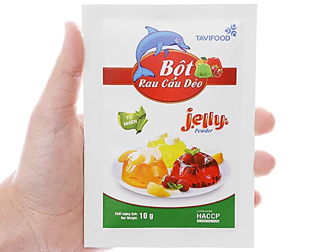  05 package * 10gram - Flexible jelly powder - Bot Rau Cau Deo Made In Viet Nam  - 689150572904