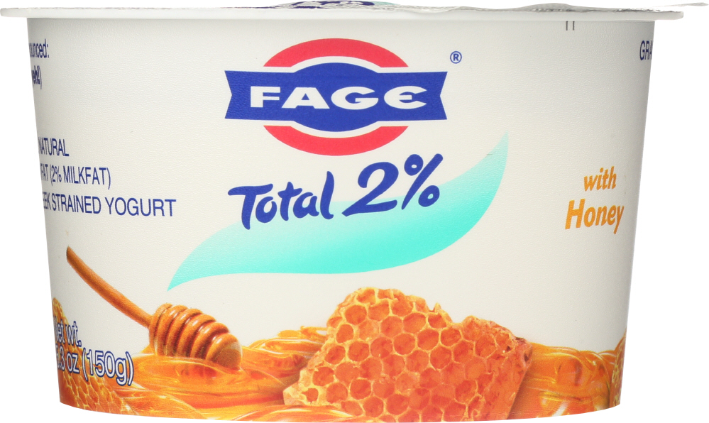 Total 2% Milkfat With Honey Greek Strained Yogurt - 689544081302