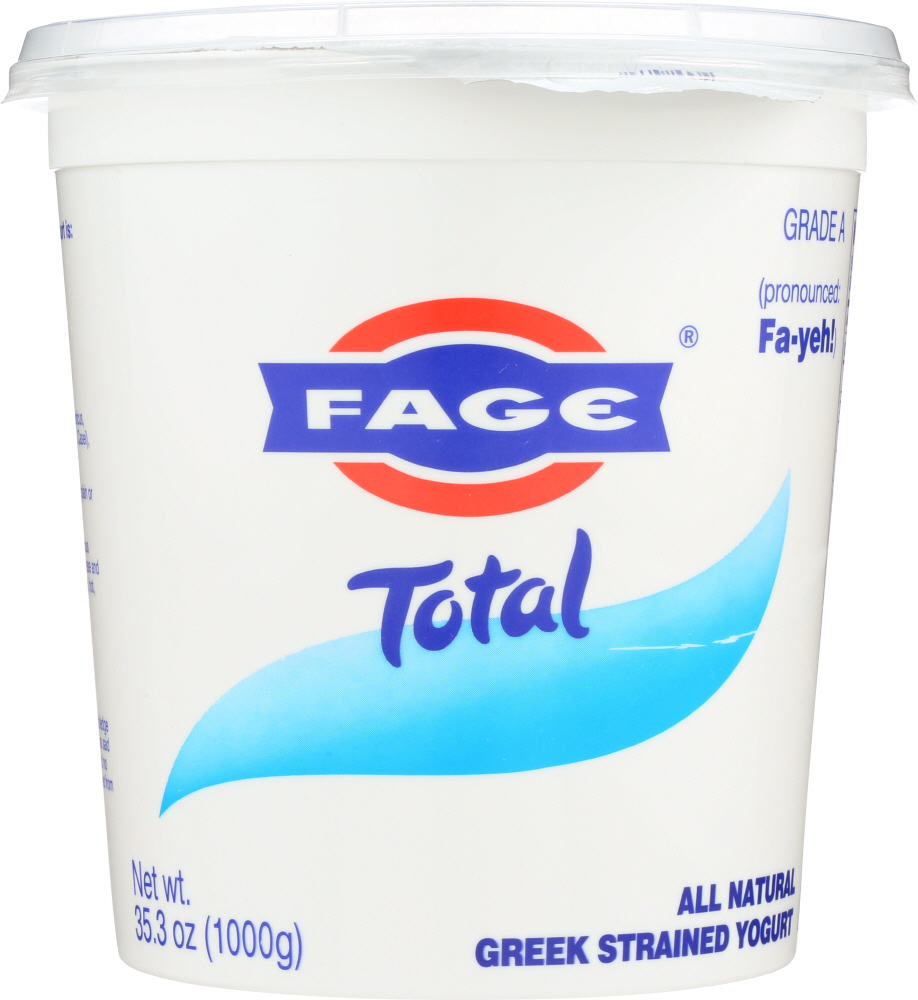 All Natural Total Whole Milk (5% Milkfat) Greek Strained Yogurt - 689544083009
