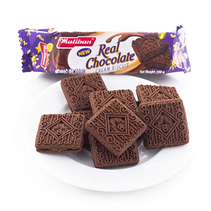  Maliban Chocolate Cream Biscuit 100g  - 689729759675