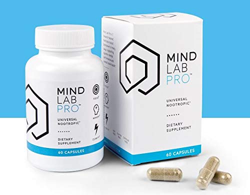 Mind Lab Pro Universal Nootropic Dietary Supplement 60 Capsules Supports Studying Learning Attention Gluten Free Allergen Citicoline Phosphatidylserine - 690299577002