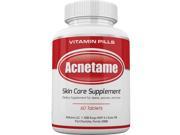 Acnetame Vitamin Supplements for Acne Treatment, 60 Natural Pills - 691204738105