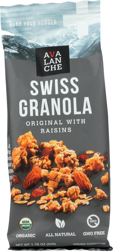 Organic Swiss Granola Original With Raisins, Swiss Granola - 691430004296