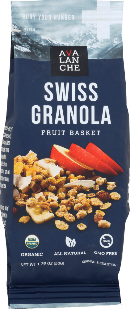 AVALANCHE: Granola Fruit Basket Organic, 1.76 oz - 0691430004302