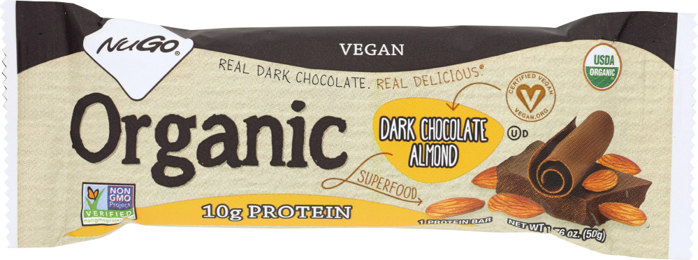 Dark Chocolate Almond Protein Bar, Dark Chocolate Almond - 691535485013