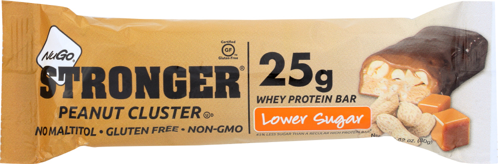 Peanut Cluster Whey Protein Bar, Peanut Cluster - 691535703018