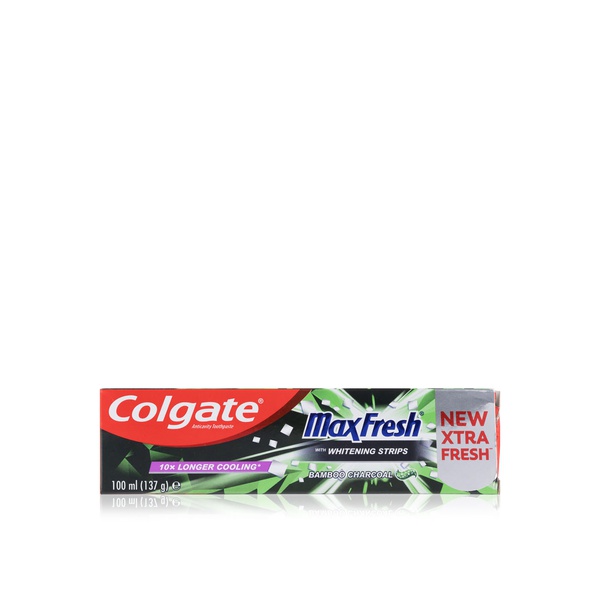 Colgate Max Fresh bamboo charcoal toothpaste 100ml - Waitrose UAE & Partners - 6920354833434
