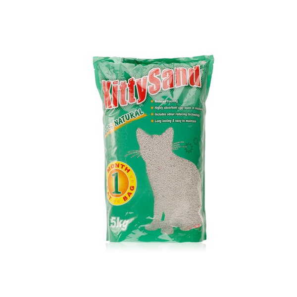 Kitty Sand clumping cat litter 5kg - Waitrose UAE & Partners - 6923589545615