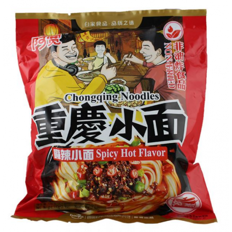 BJ Chongquing Noodle Spicy Hot 110G - 6926410330879