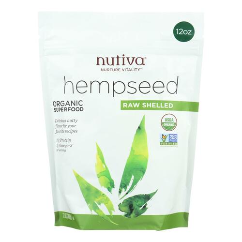 Nutiva Hempseed - Organic - Shelled - 12 Oz - 692752000317