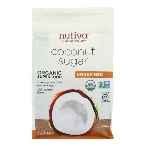 Nutiva Coconut Sugar - Case Of 6 - 16 Oz - 692752103018