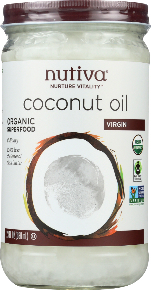 Nutiva, Coconut Oil - 692752103520